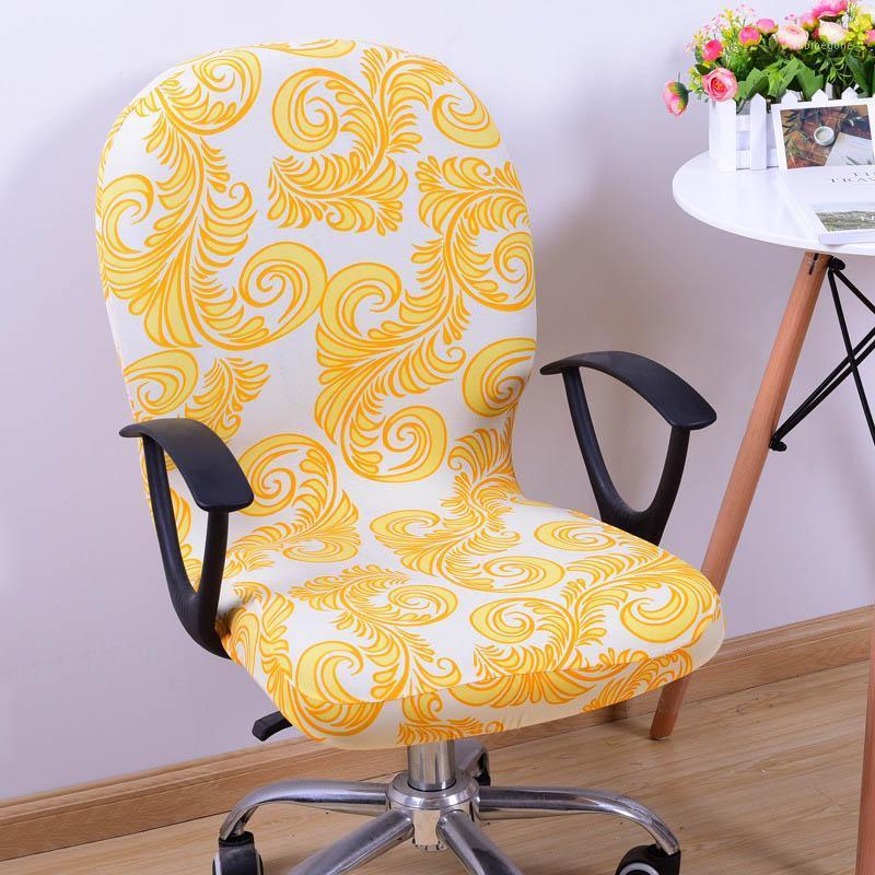 

Swivel Chair Cover Stretchable Removable Computer Office Washable Rotating Lift Drop Covers