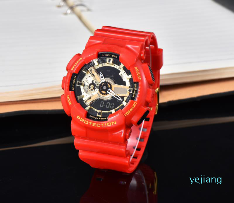 

Best-Selling Men G Watch Multifunction Dual Display Shock Watches Men's Rubber strap LED electronic Luxury Wrist watch With original box