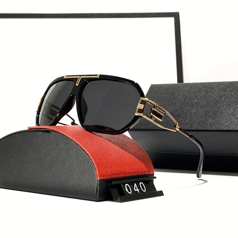 

Mens Sunglasses Fashion Man Adumbral Glasses UV400 Hot Top Style 3 Color High Quality with Box