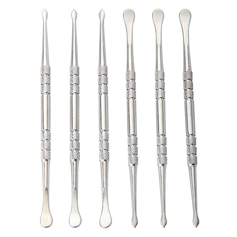 

Silver Wax dabbers Dabbing tools stick metal dabber tool dab oil rig for dry herb vaporizer