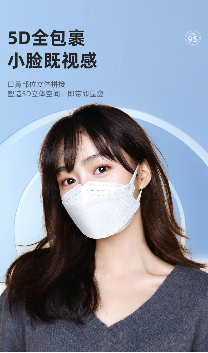 

High quality 5ply dust-proof disposable mask kn95 with sufficient stock and greater preferential force