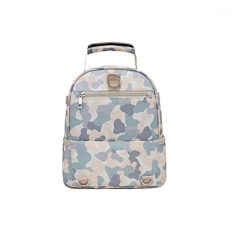 

Mom Mini Backpack Breast Pump Bag Lunch Cooler And Moistureproof Bottle Breastfeeding Out Bags Diaper1
