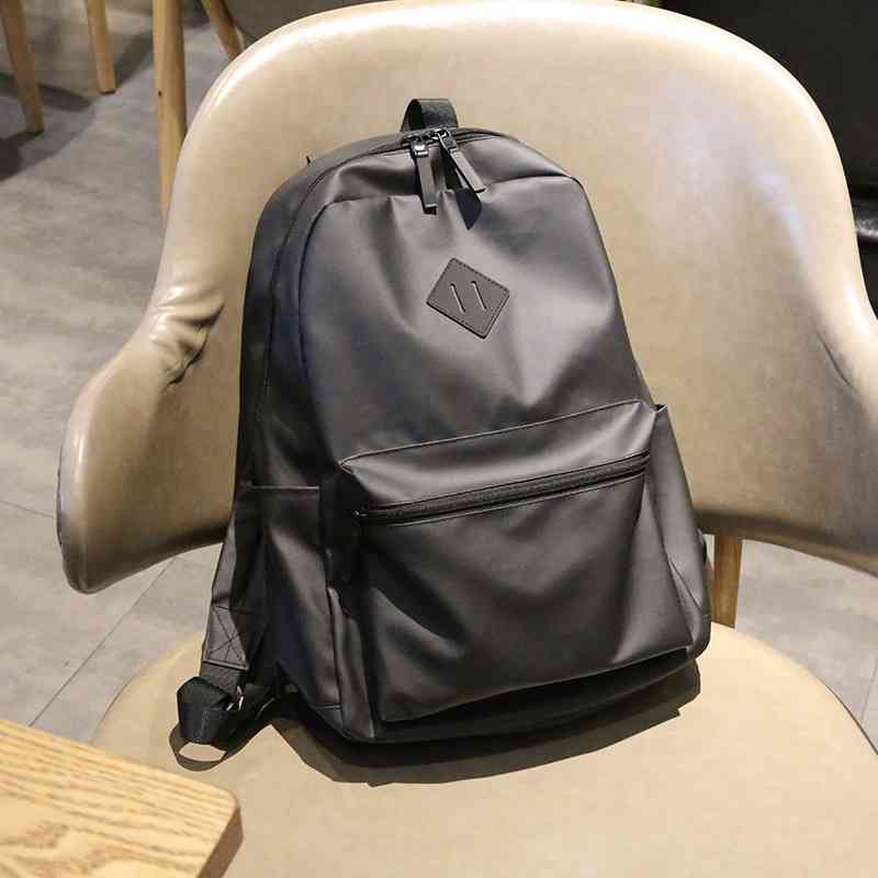 

Anti splash Oxford cloth women's Korean multifunctional leisure backpack 15.6 inch fashion trend computer bag, Black