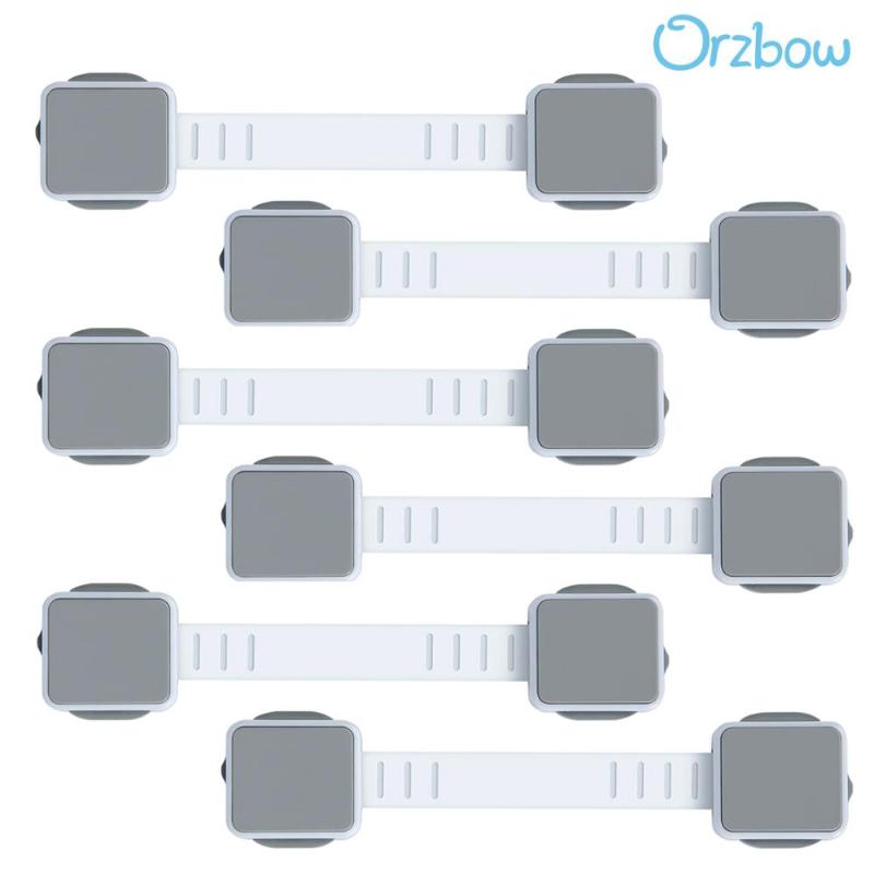 

Carriers, Slings & Backpacks Orzbow 6pcs Children Lock Baby Safety Cabinet Drawer Door Protection Refrigerator Security For Kids Toddler In
