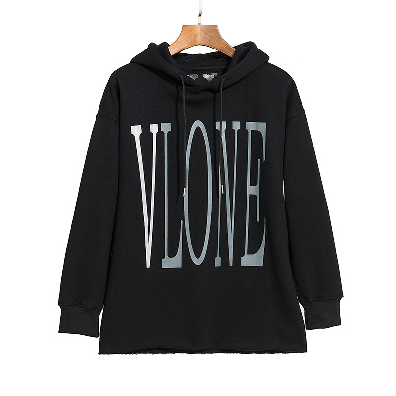 

hoodies autumn and winter 2021 basic reflective men's women's casual plush hoodie, Black