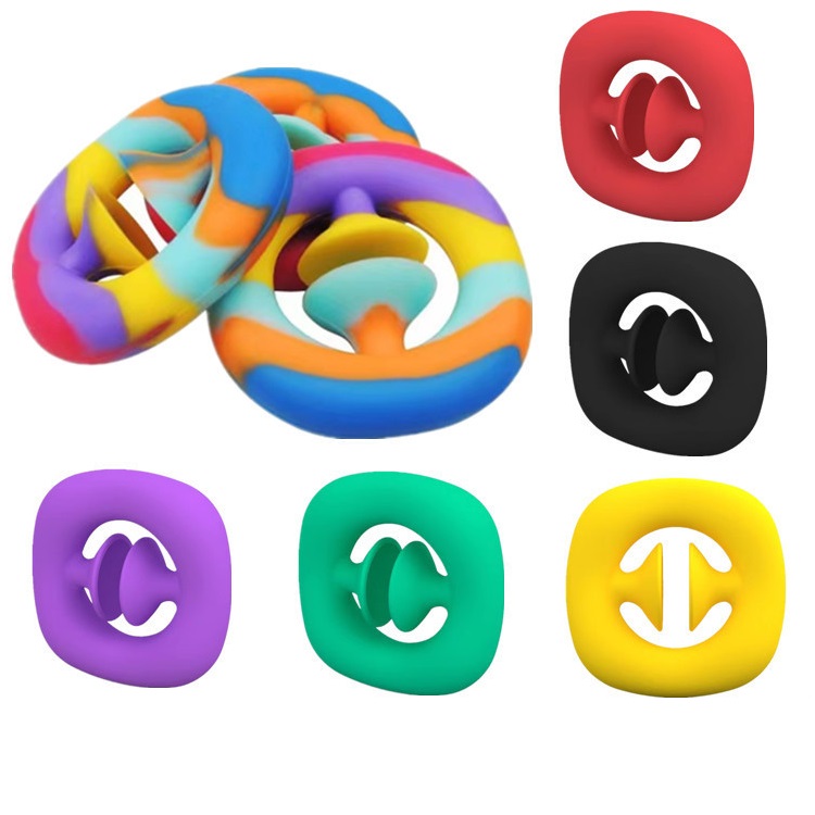 

2021 Finger Hand Grip Stress Reliever Toy Adult Child Funny Anti-stress Fidget Toys Snapperz Noise Maker