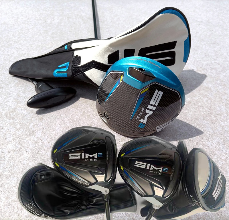 

FedEx/UPS SIM2 max Driver + Fairway Woods #3#5 Regular/SR/Stiff Flex with Headcovers Real Photos Contact Seller