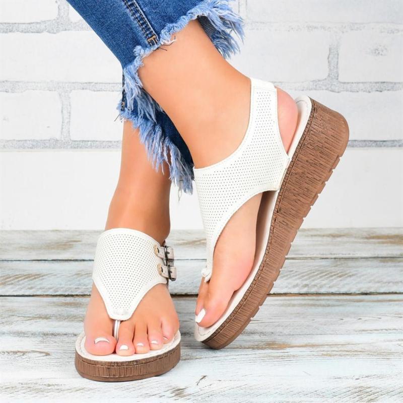

Fashion Gladiator Women Sandals Female Casual Platform 2021 Summer Sandalias De Verano Para Mujer F151, White