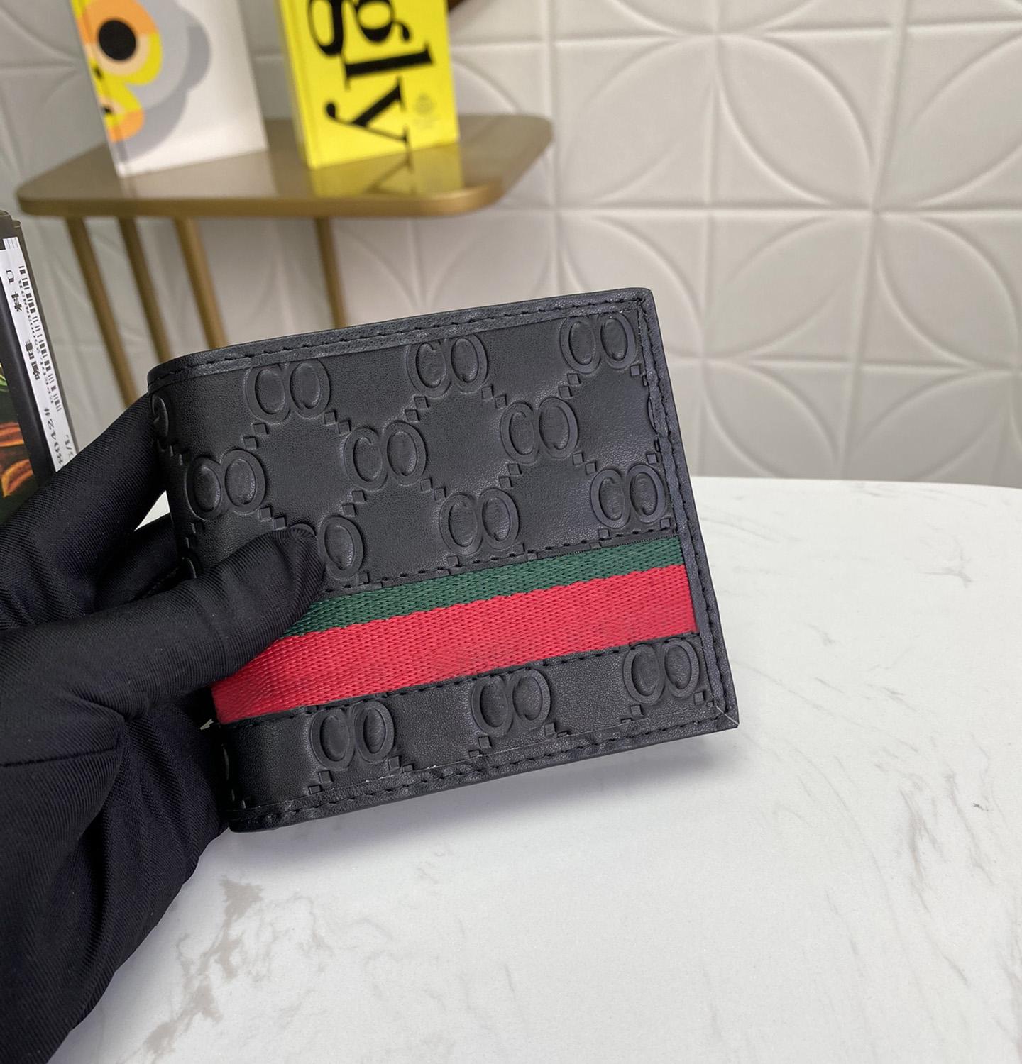 

2021 Fashion Designers Wallets Luxurys Mens Women Leather Bags High Quality Classic Bee Tiger Snake Letters Purses Original Box Digram Card, Red;black