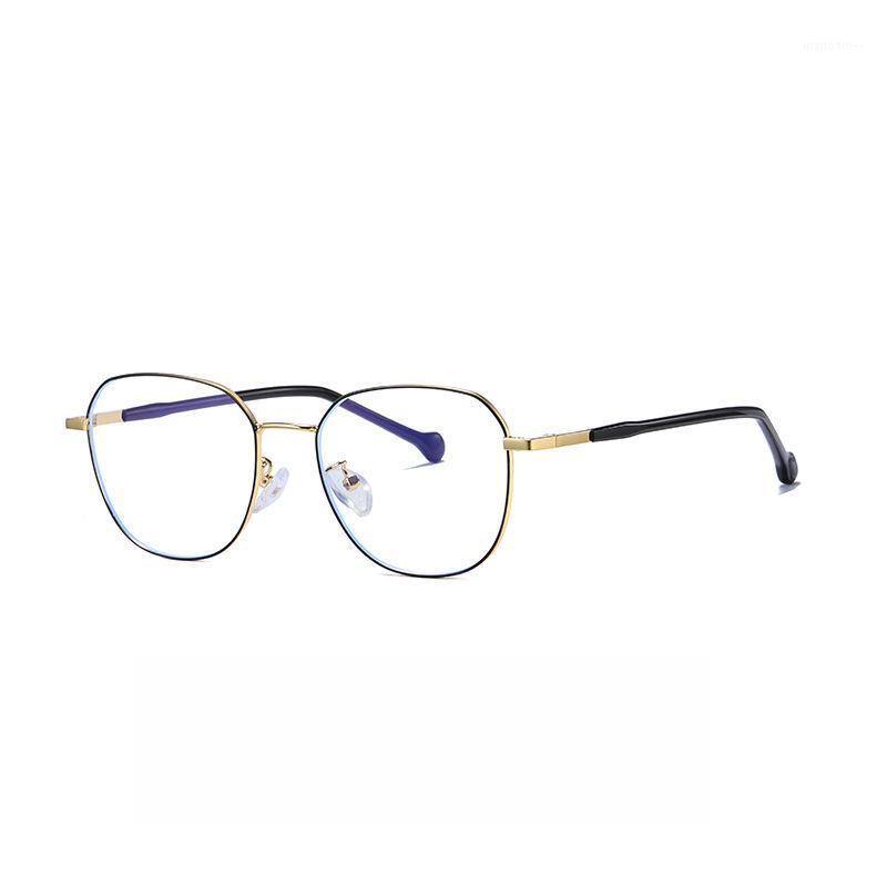 

Sunglasses 2021 Women Men Glasses Round Anti Blue Computer Light Coating Blocking Gaming Temple Optical