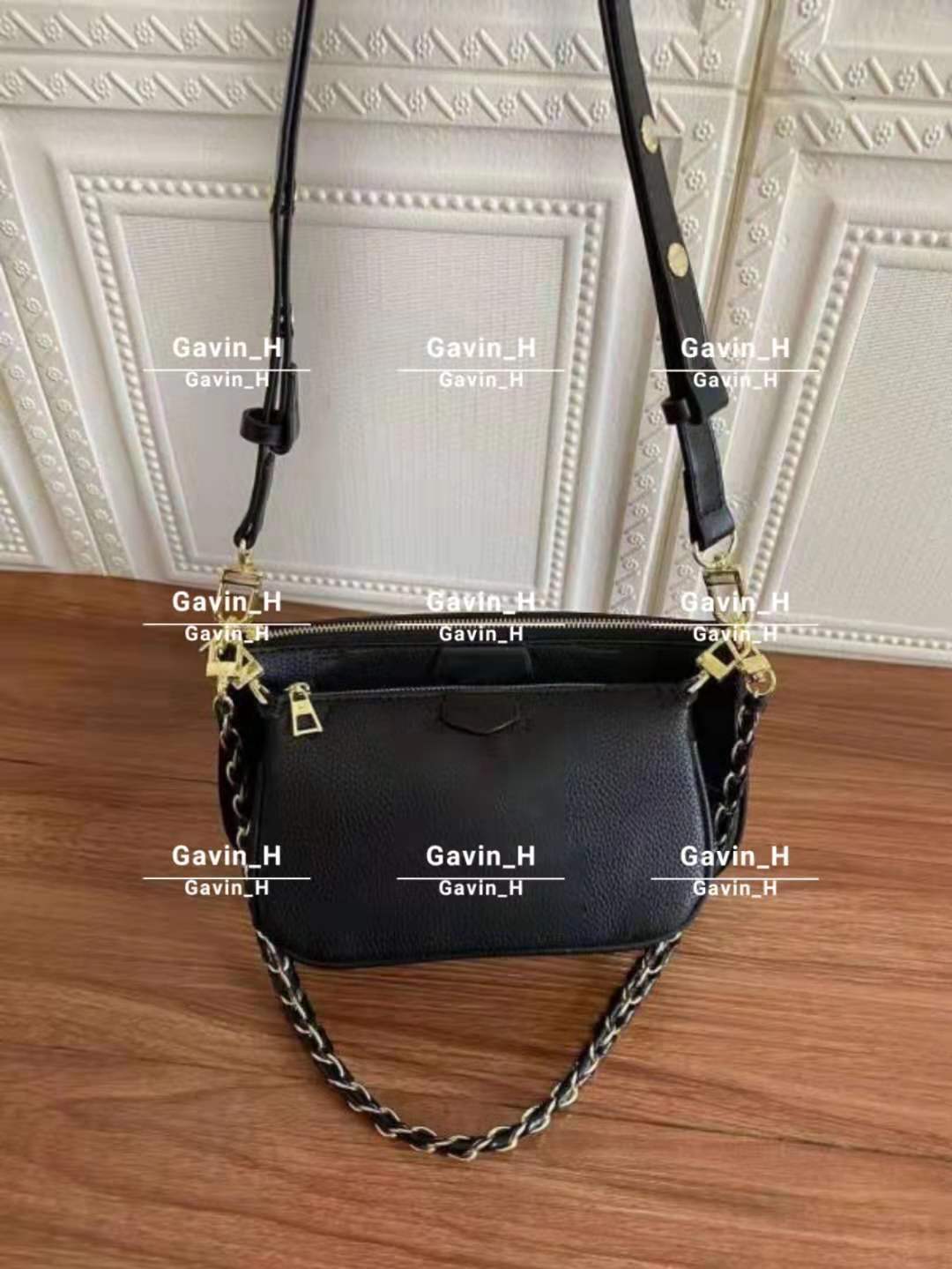

2021 Lady Design leather Shoulder bag Crossbody Retro letter Fashion Messenger Designers Trendy Womens All-Match wallets purse, Receipt;no sell separate