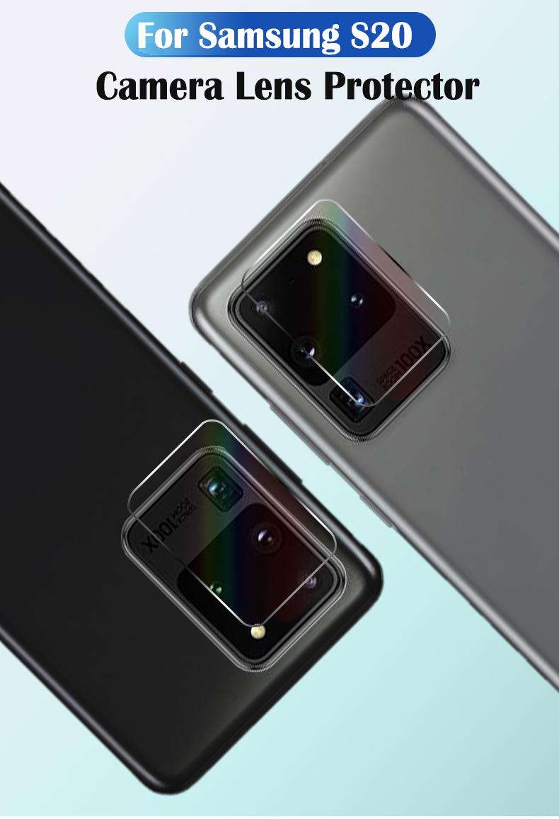 

Cell Phone Screen Protectors 100pcs Camera Lens For Galaxy S20 Ultra Protector Film S10 Note 10 Plus Back Len