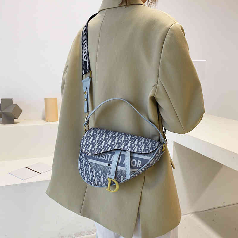 

76% OFF bag Design autumn and winter fashion versatile trendy saddle handbag net red Single Shoulder Messenger