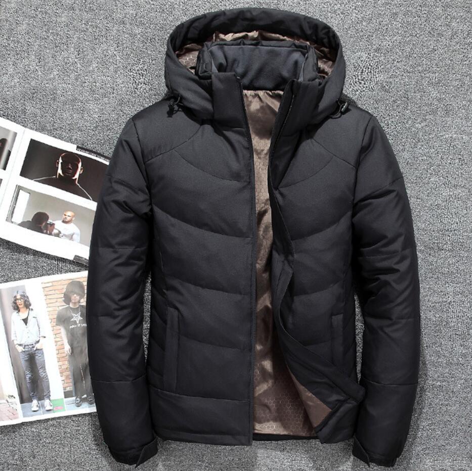 

Men Jackets Winter Mens down jacket Parkas hooded keep warm thick outdoor Softshell hat Puffer Coat Male Overcoat warmth clothes for faces Men's clothing, Caps