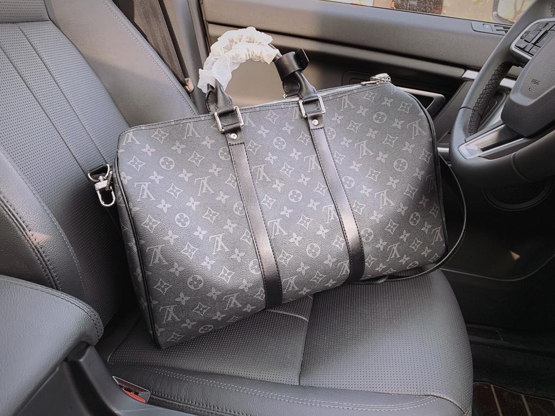 

LV LOUIS Women Bags Hand Luggage Travel Bag Men Leather Handbags Large Cross Body Bag VITTON