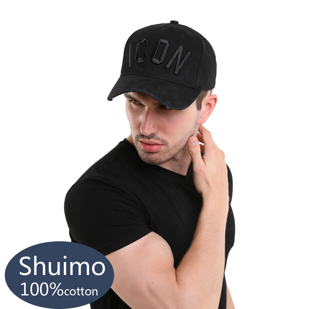 

DSQICOND2 Casual Brand Snapback Baseball Cap for Women Men 2021 ICON Solid Letter Snapback Caps DSQ Summer Bone Gorras Casquetteg, White