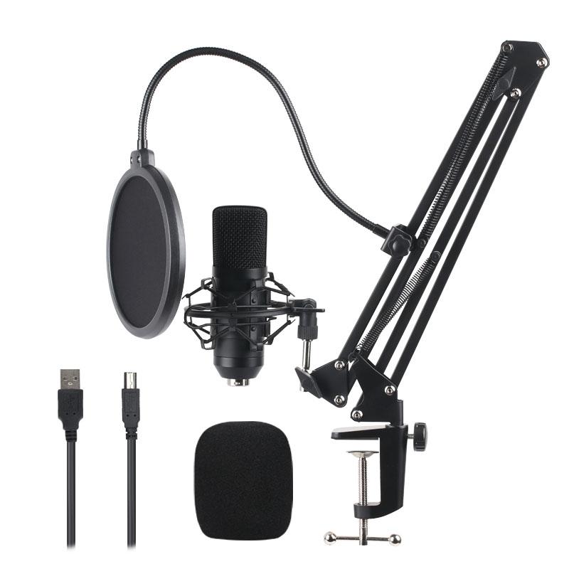 

Condenser Microphone USB Computer Set 192KHZ / 24Bit High Sampling Rate For Karaoke YouTube Live Microphones