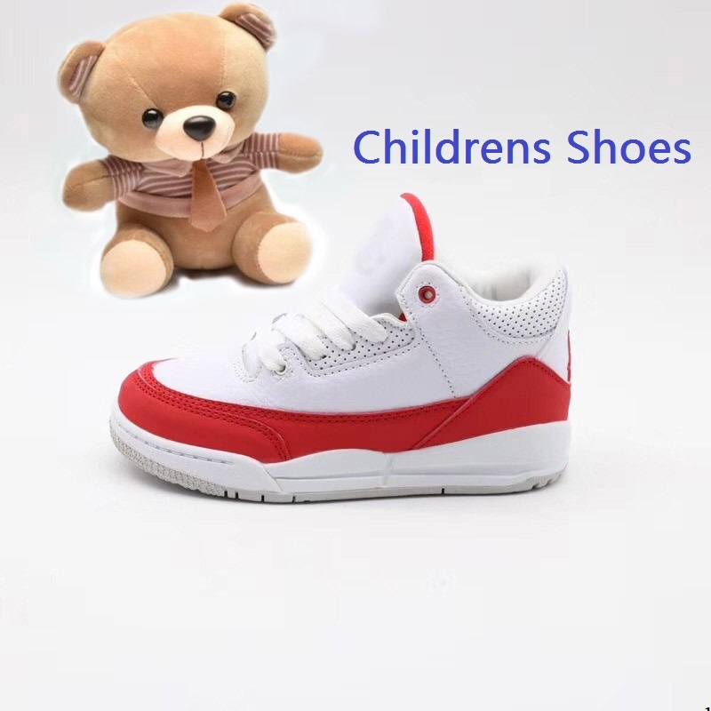 

dunks 2021 classic children's shoes basketball 3 kids designer shoe boys girls lace-up mid cut sports toddler sneakers trainers jogging