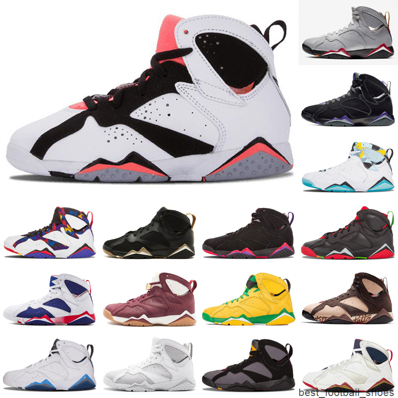 

Top quality Jumpman Oregon Ducks 7 mens basketball shoes 7s Hare Patta Bordeaux DMP Ray Allen trainers