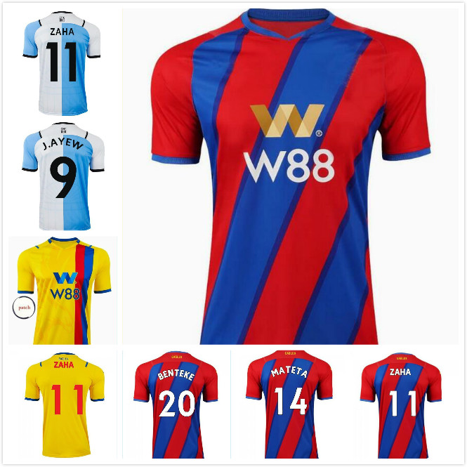

21 22 ZAHA Palace SOCCER JERSEYS HOME AWAY BENTEKE 17 J.AYEW 9 TOWNSEND 10 2021 2022 JERSEY FOOTBALL SHIRTS