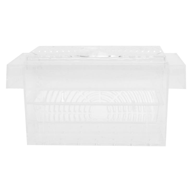 

1Pc Aquarium Hatchery Box Fish Fry Breeding Isolation Case (White) Aquariums