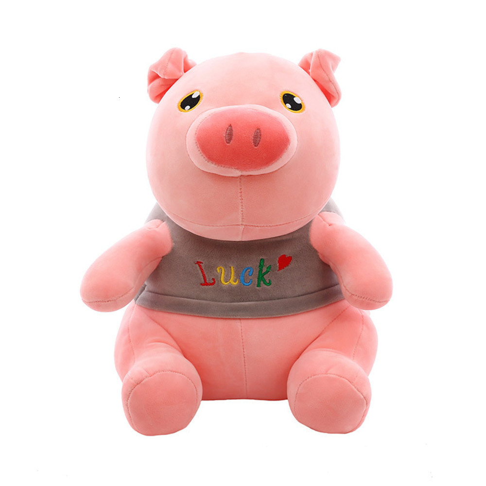 

Cute cartoon children's Doll Soft pig Happy Pig Plush Toy Gift, Blue