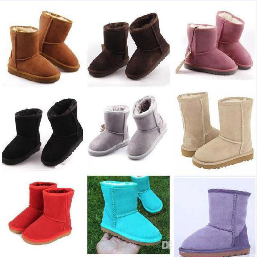 

Hot sell Brand Children Girls Boots Shoes Winter Warm Toddler Boys Boots Kids Snow Boots Children's Plush Warm Shoes, Grey