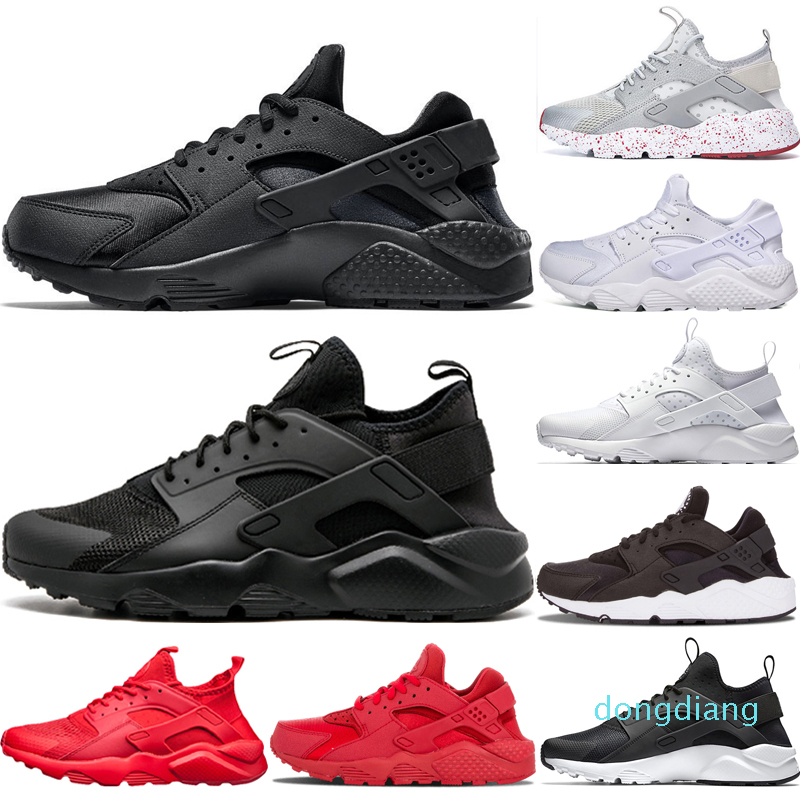 

Luxury-I Running shoes for Men Women Outdoor Sports Shoe Triple Black White Gold Huraches 4.0 Womens Mens huaraches Trainer Sneakers, 4.0 triple black