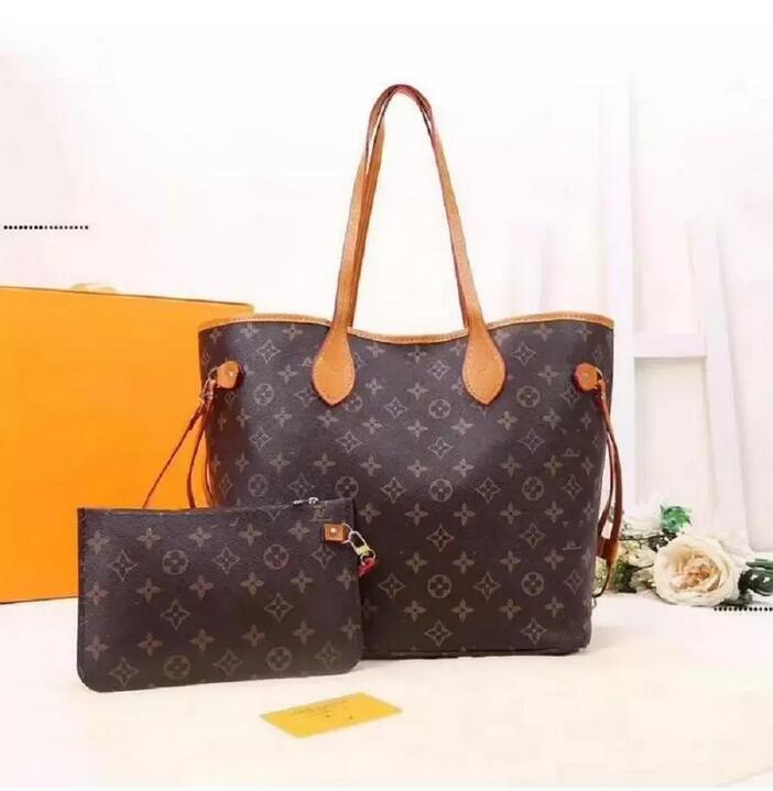 

LVLOUISVITTON VUTTON 2021 Luxury Designer Bag Handbag + Wallet Lady Handbag Flower Lady Leather Shoulder Bag Travel Bag Variety Of Combinations M40156, 4 coffer grid