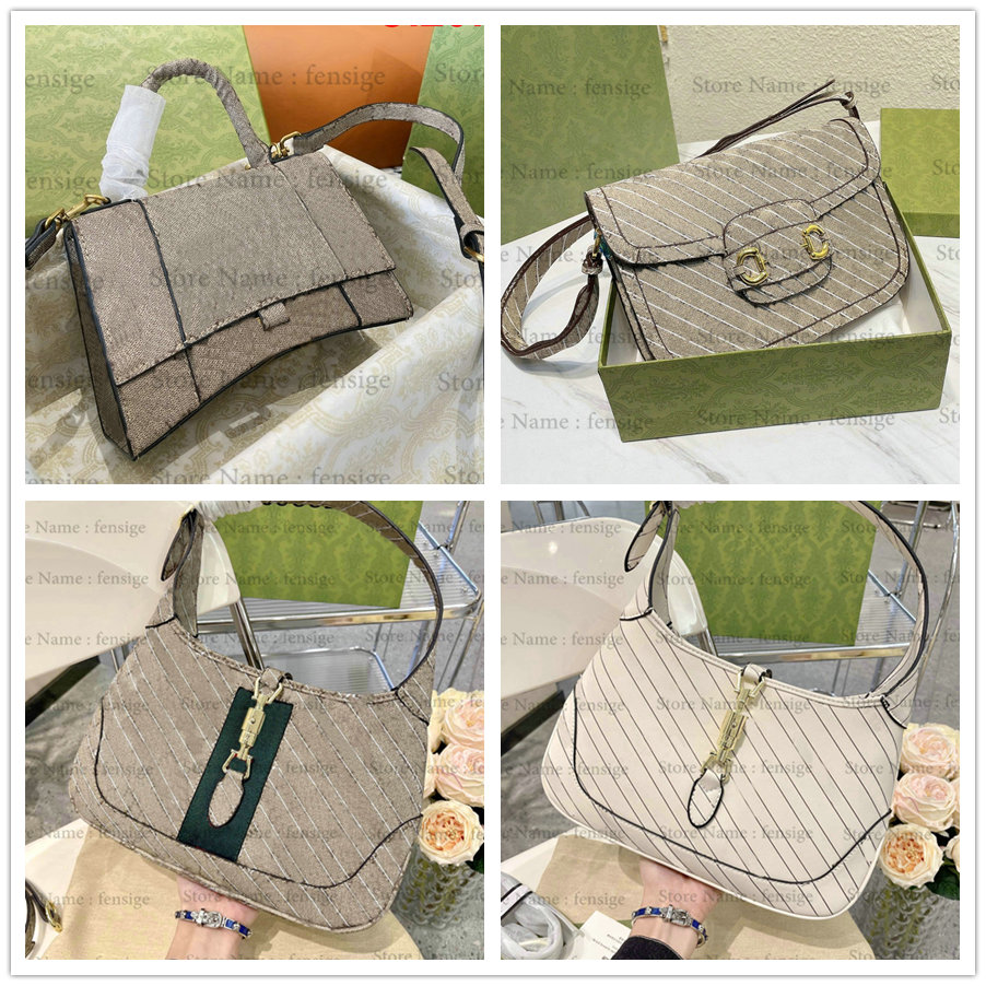 

The Hacker Project Aria Shoulder Bag Jackie 1961 Mini Horsebit 1955 Small Hourglass Limited Edition Canvas Leather Messenger Bags Luxurys Designer CrossBody, #1
