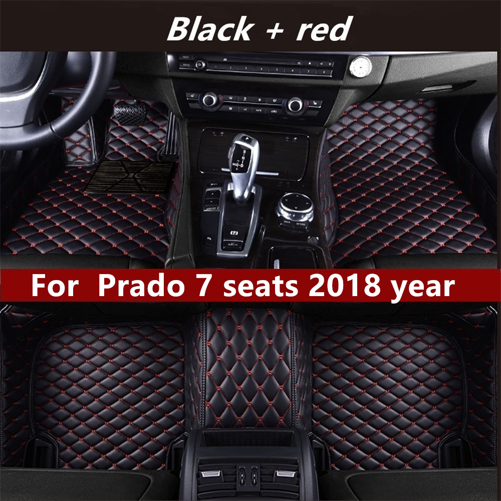 

for TOYOTA Prado 7 seats 2018year Non-slip non-toxic floor mat car floor mat