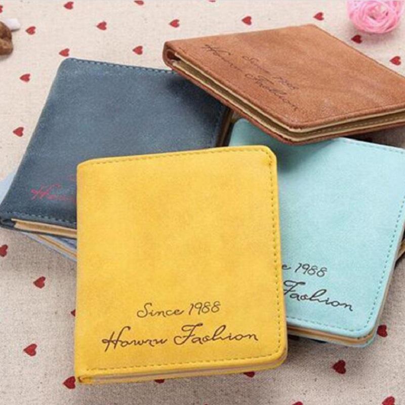

Card Holders Stock Clearence XGRAVITY Simple Design Small Wallet Square Women ID Holder Fashion Ladies Coin Purse Casual Wallets Girls, Brown