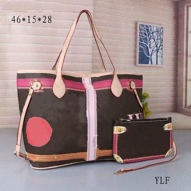 

YQ Fashion Women handbag Bag ladies Luxurys designer Crossbody Composite bags lady Clutch purse Travel shoulder tote female wallet