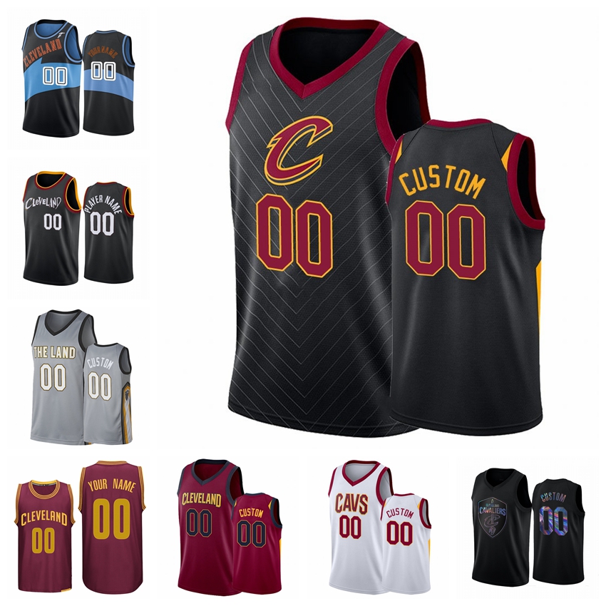 

ClevelandCavaliersMEN Custom Black 2019-20 Basketball Jersey
