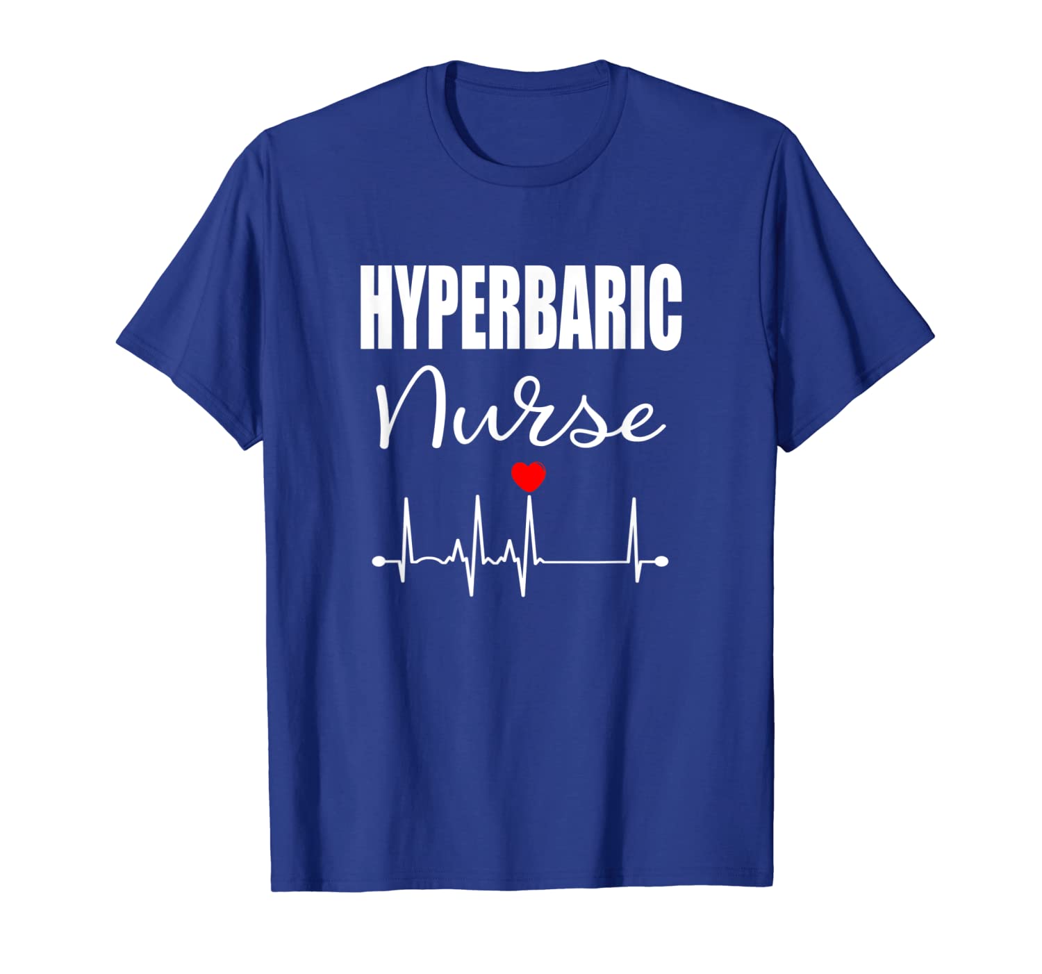 

hyperbaric nurse rn t-shirt, White;black