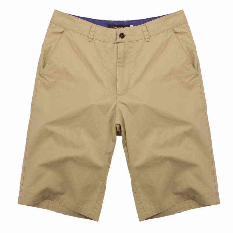 

Casual Summer Shorts Men Cotton Knee Length chinos shorts Vintage Casual Men Shorts bermuda masculina Big Large Size  G1224