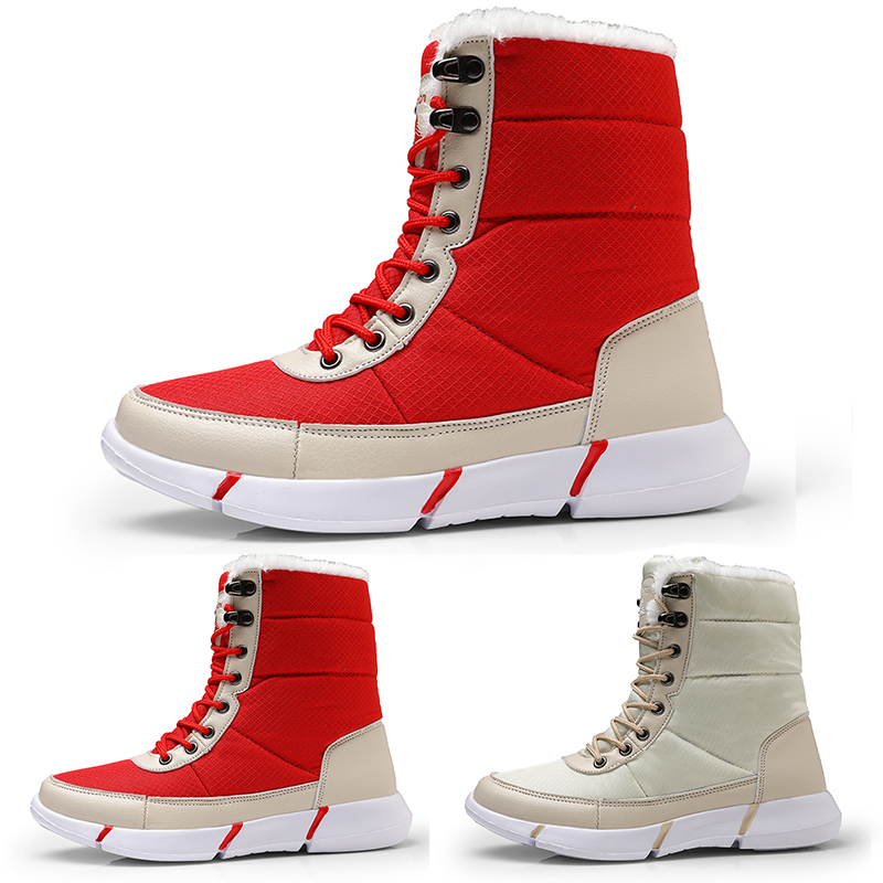 

2020 stype8 warm large size winter red black grey man boy men boots blue girl woman sneakers boot trainers outdoor walking shoes
