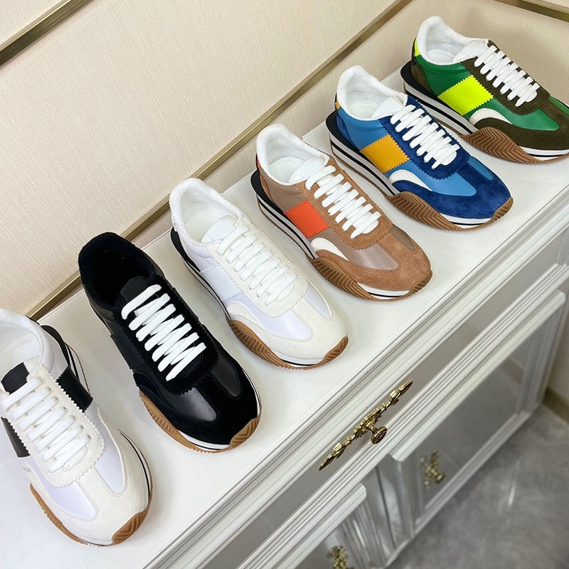 

Men designer shoes top quality fashion classic sports style simple trend color contrast design appearance non-slip soles black and white mens sneakers, Freight compensation