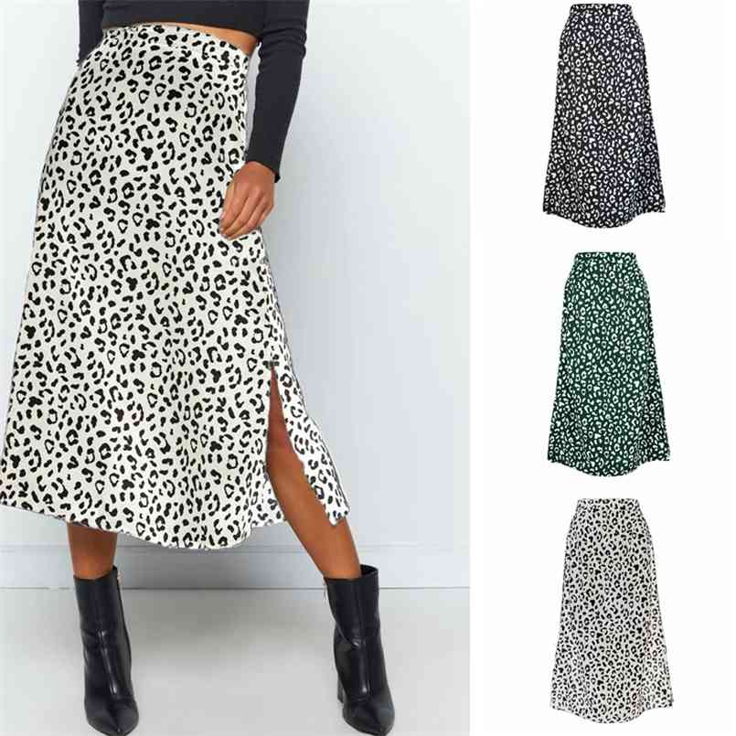 

Zipper Summer High Waist Skirt Women Fashion Floral Daisy Long Skirts Female Harajuku Korean Style Streetwear Elegant Cloth 210708, Black