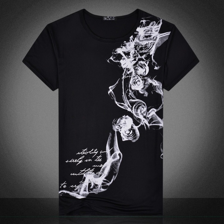

Men' T-Shirts Summer Selling Clothing Round Neck Loose Short-sleeved T-shirt Man' Tops SZ2004 ETFD, White