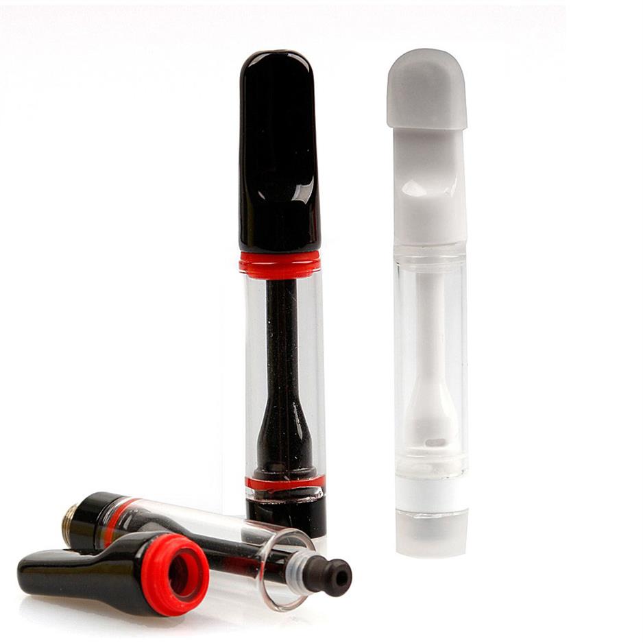 

Full Ceramic Cartridge 0.5ml 1.0ml Black White Vape Cartridge 510 Thread Complete Ceramic Coil Tank for Thick Oil Vaporizer Empty260p