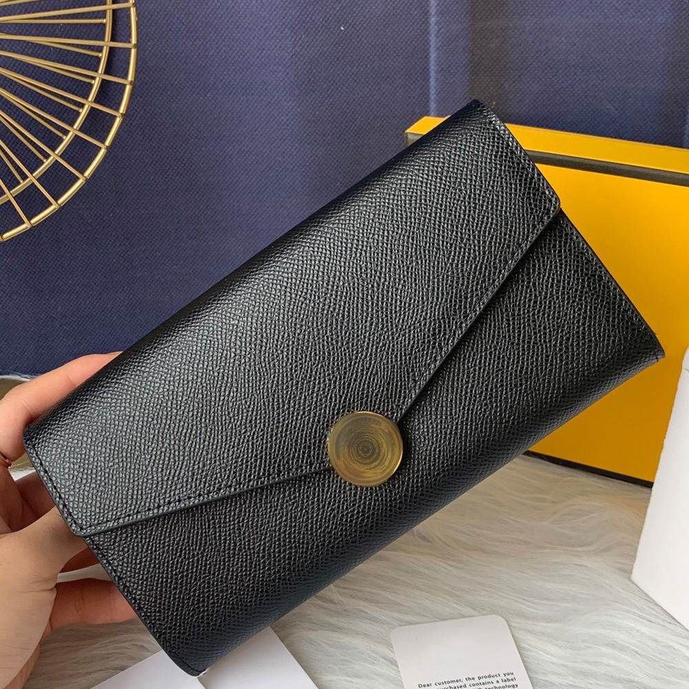 

New designed envelope wallet long clutch wallets with multi card slots 19cmX9cmX1cm F8M0251, Black