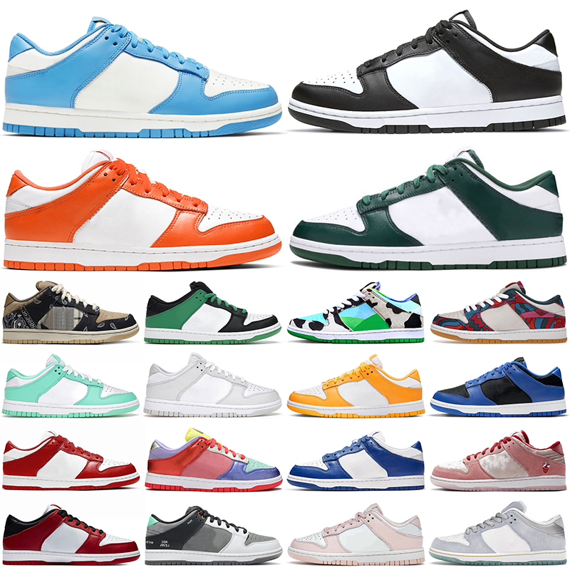 

Dunks Men Women Running Shoes Syracuse White Black UNC Coast Team Green Chunky Dunky Bear Abstract Art Halloween Kentucky Seoul Zebra Dunk Trainers Sneakers
