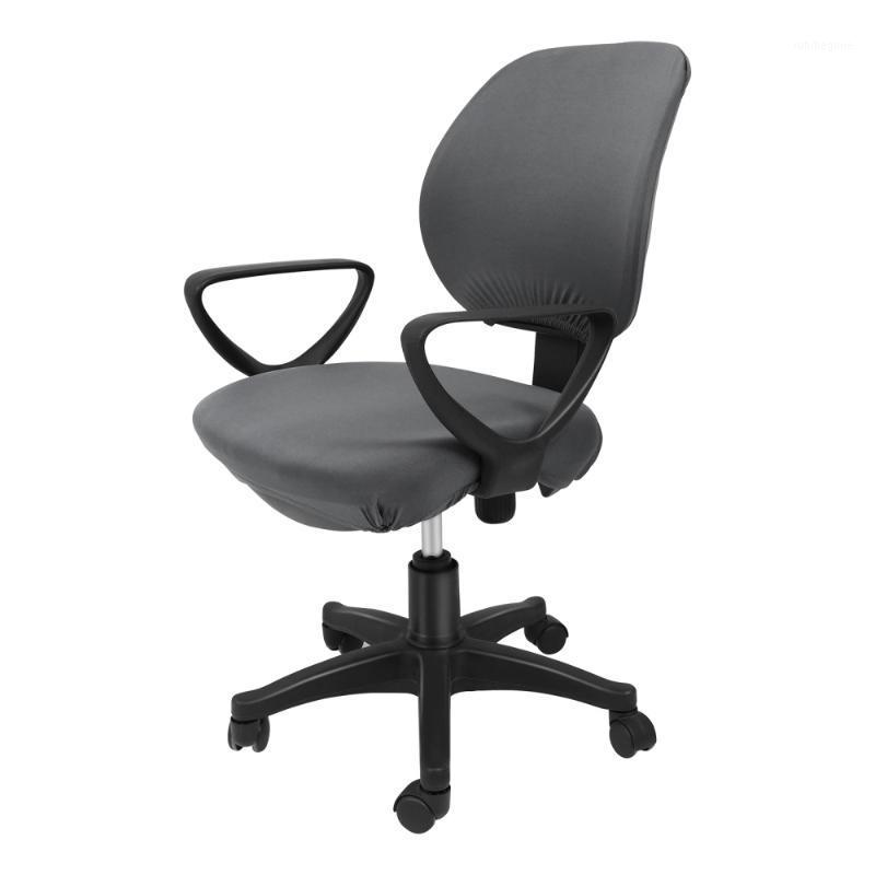 

Chair Covers VOSAREA Office Removable Washable Computer Slipcovers For Dust Resistant Water Isolation