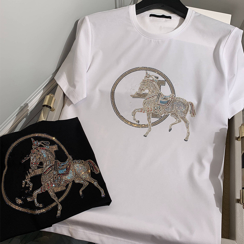 

Summer fashion Designer T Shirts For Men Tops Luxury Letter Embroidery Mens Women Clothing Short Sleeved Tshirt Tees -5XL, Yellow