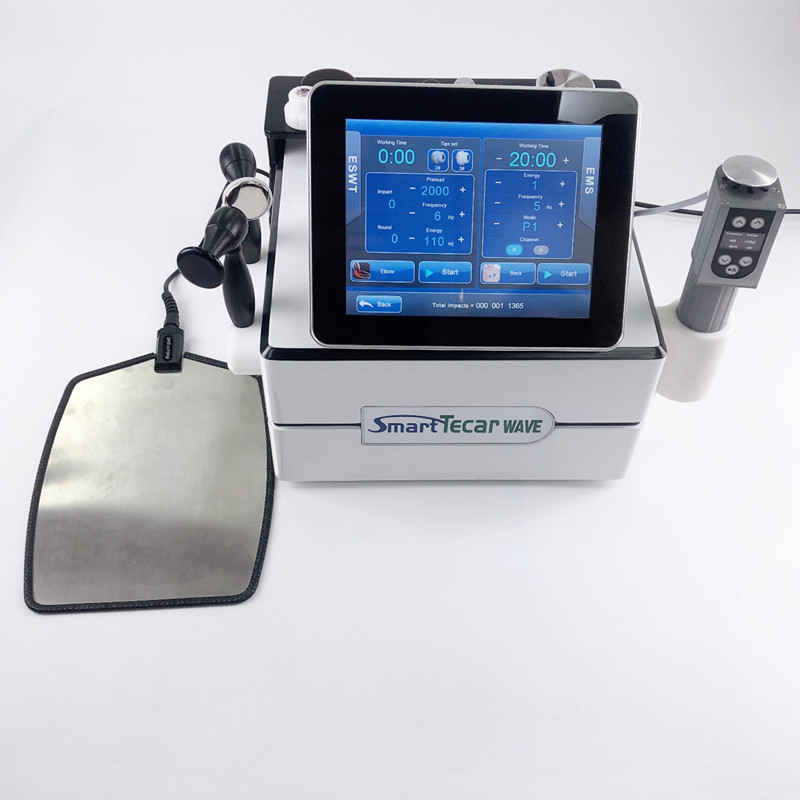 

Electrodo Unipolar radio frequency diathermy Health Gadgets tecar therapy combine shock wave and EMS for body pain relief