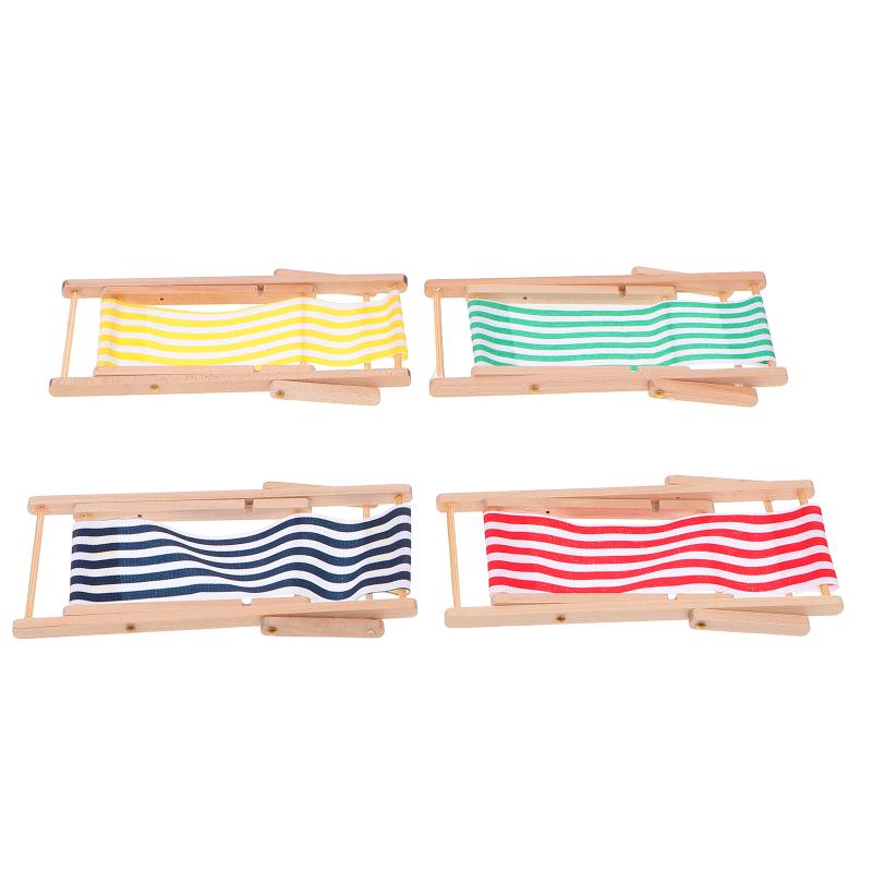 

Inflatable Floats & Tubes 4Pcs Decorative Beach Chairs Models Mini Chair Adornments House Accessories