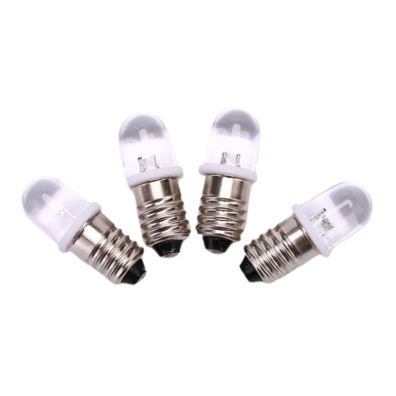 

Bulbs 5pcs E10 Led Bulb DC 3V 4.5V Instrument Indicator Old Fashioned Arrival