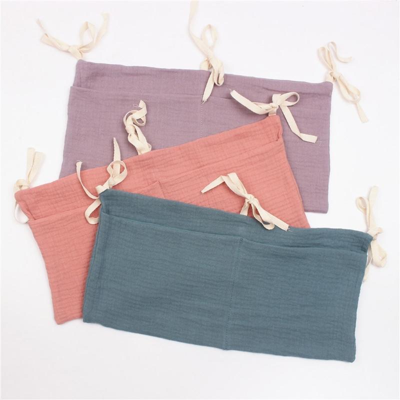 Bedding Sets Baby Crib Organizer Hanging Bag For Camp Footboard Bedside Use As College Dorm Room Accessories Large Capacity-image-738917480