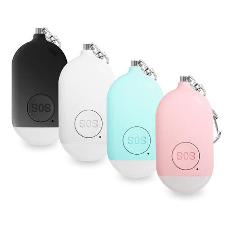 

Women Portable Safety Alarm Defense Loud Sound Personal Rechargeable SOS Emergency With LED Laundry Bags